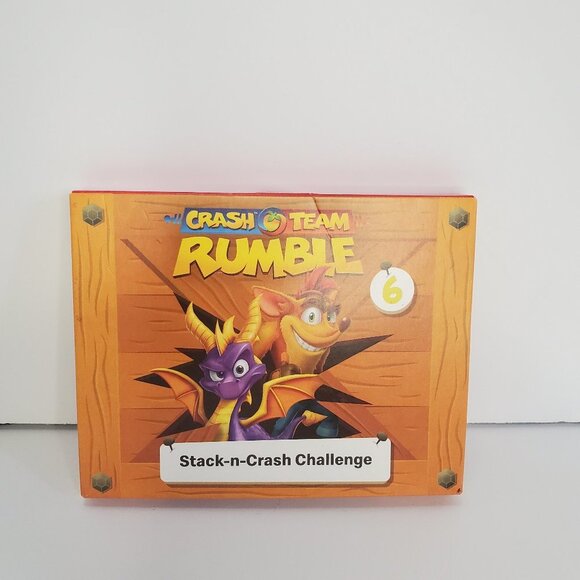New Crash Team Rubble McDonalds Collectible Stack-n-Crash Challenge - Picture 1 of 6